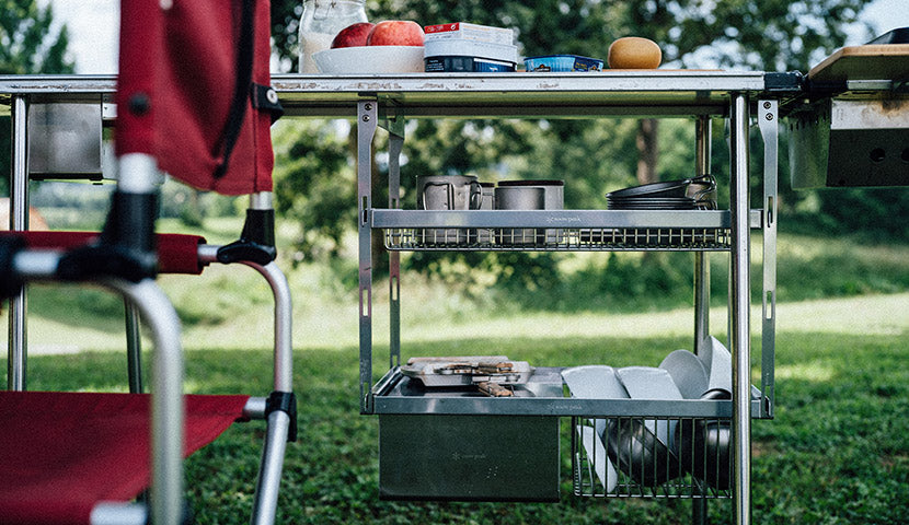 【チャンプ】 peak IGTテーブル IGT Camp Kitchen Low Set | Snow Peak