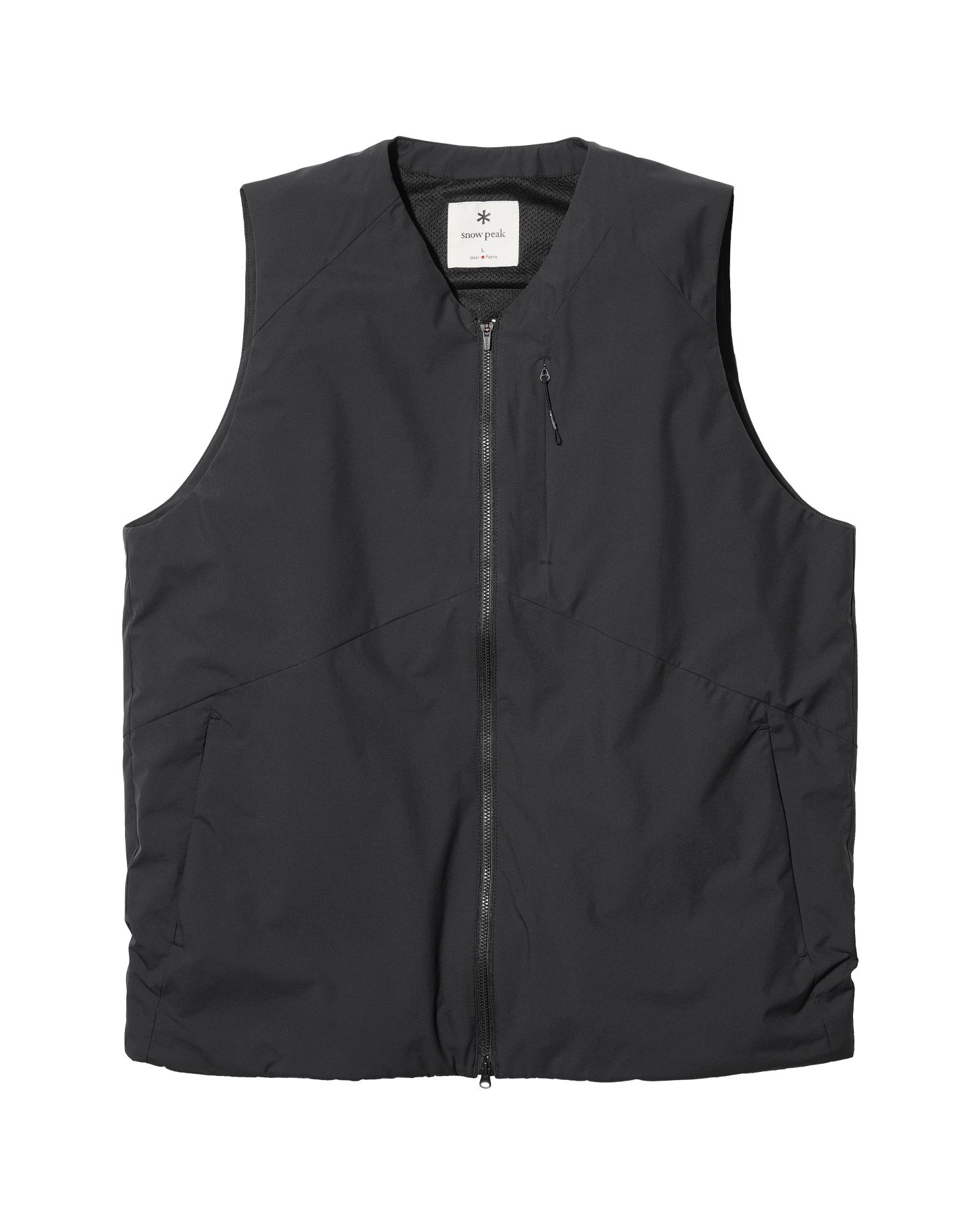 スノーピーク／2Layer Octa Vest Lサイズ　Black snow peak 2L Octa Vest L BLACK スノーピーク