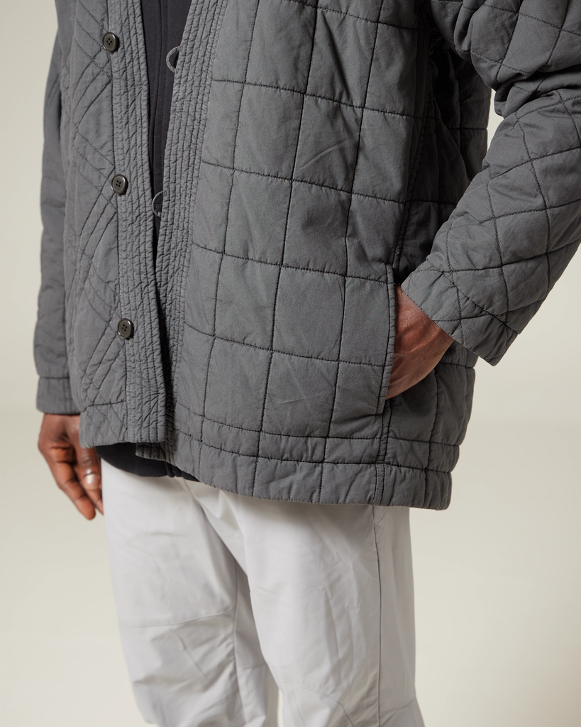 Upcycled Cotton Quilted Jacket