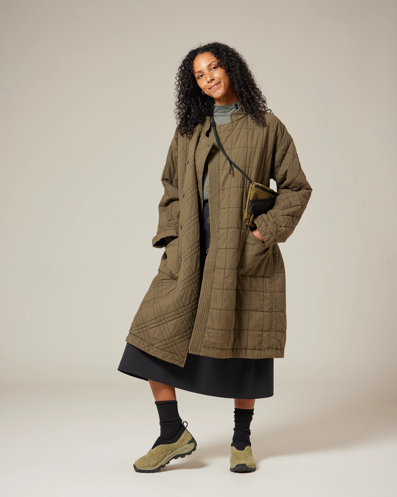 Cotton Quilted – Peak Upcycled Snow Coat