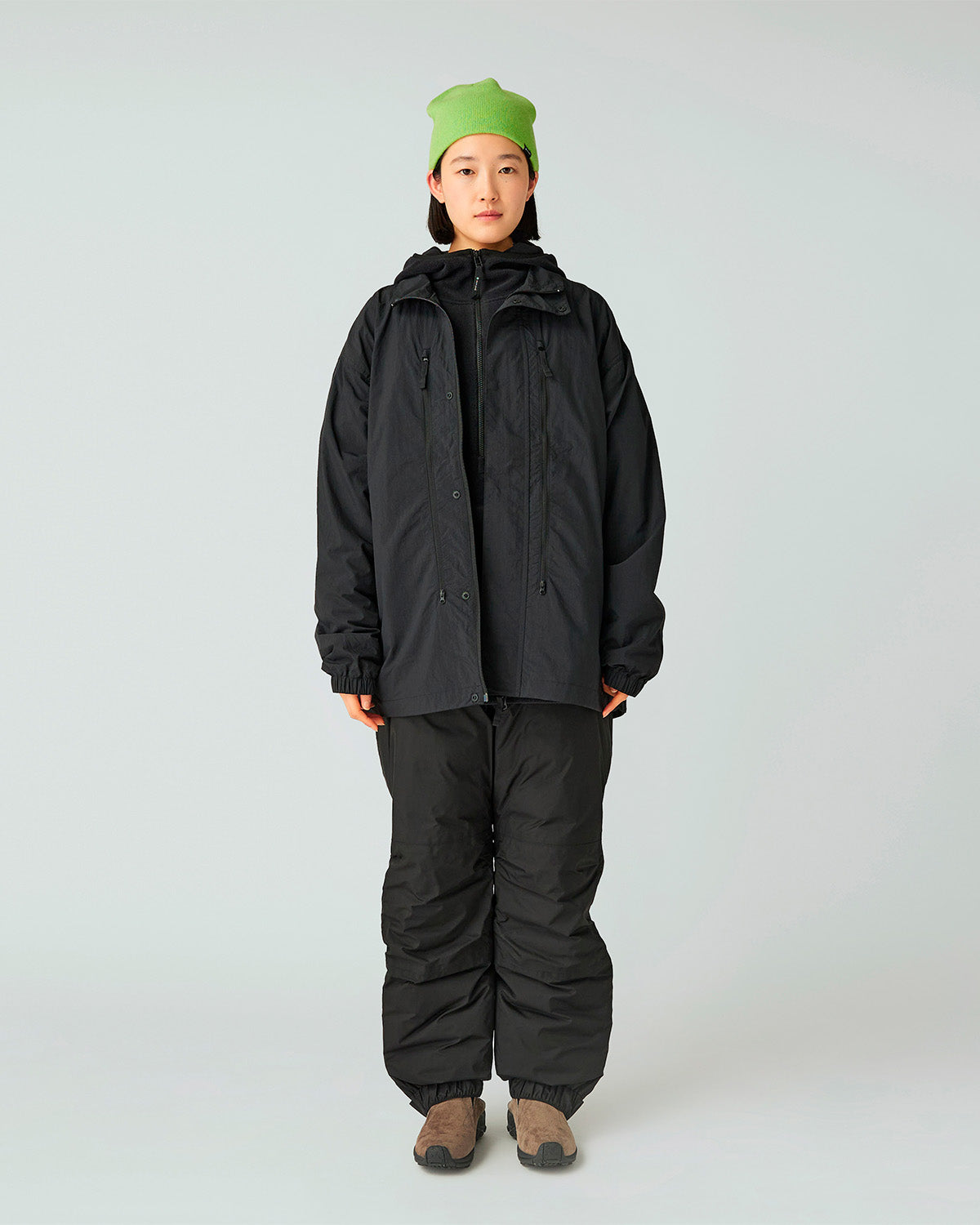 Nylon Tussah Utility Storage Jacket