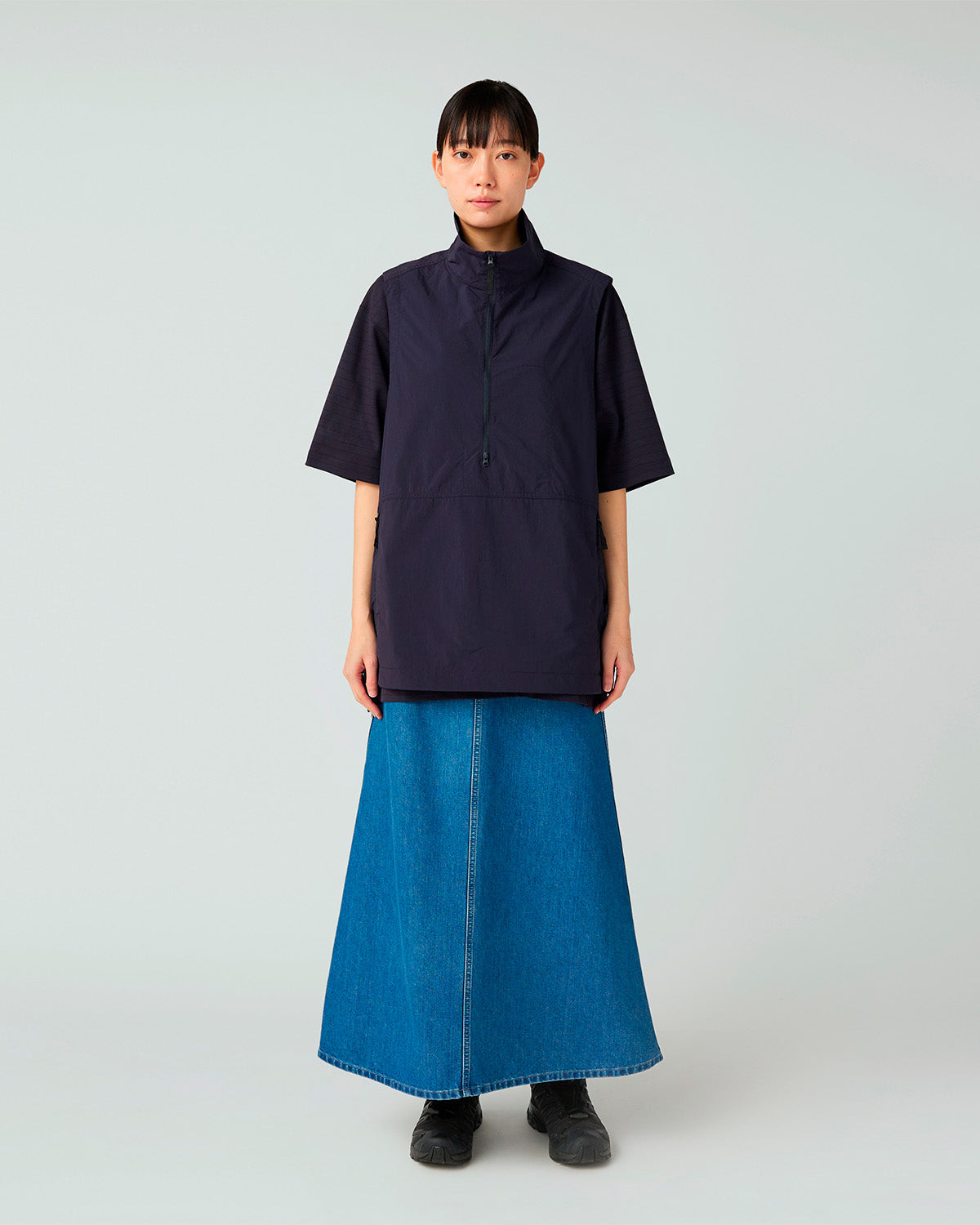 Nylon Tussah Utility Storage Vest