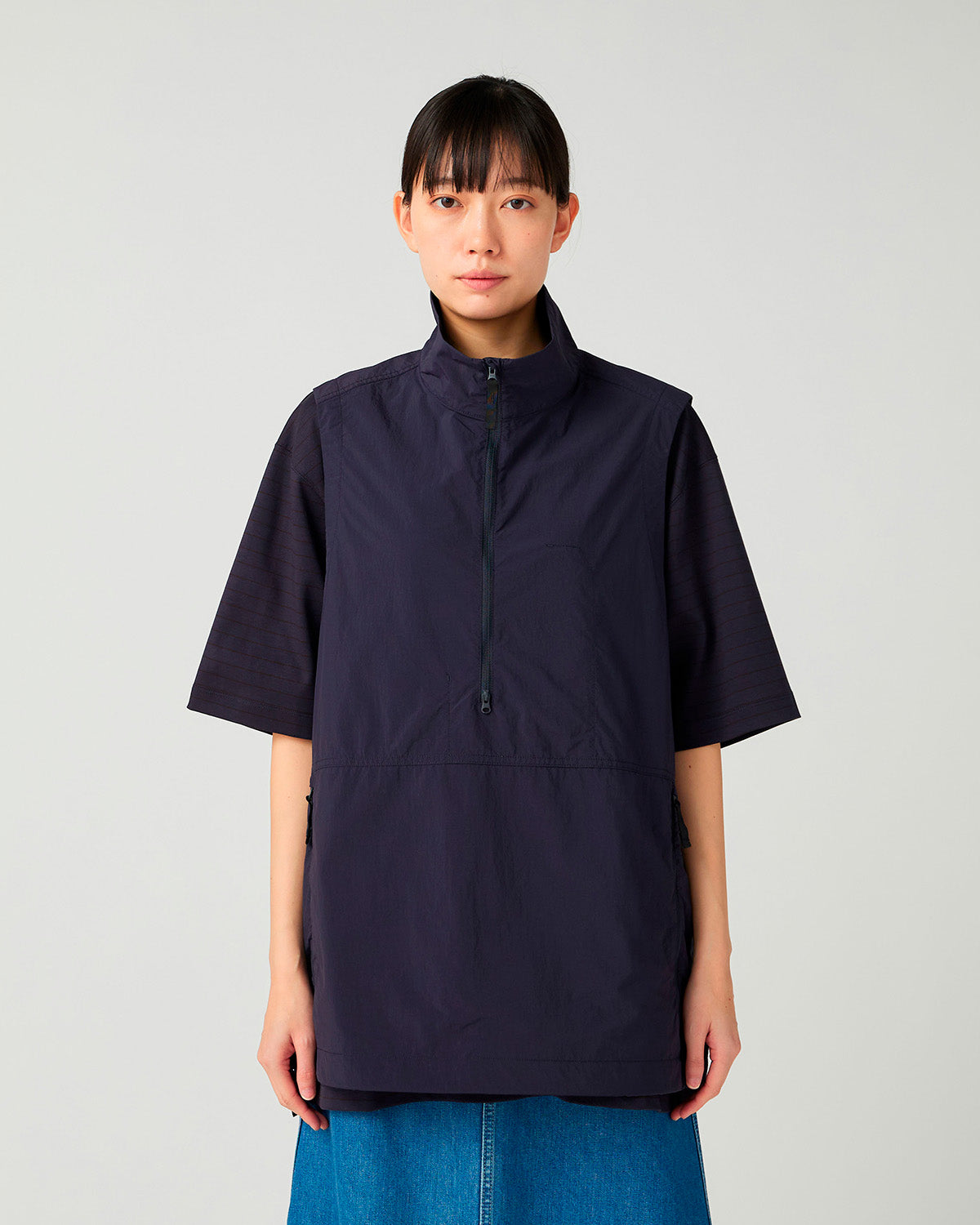 トップス Nylon Tussah Field Vest Nylon Tussah Utility Storage Vest | Snow Peak