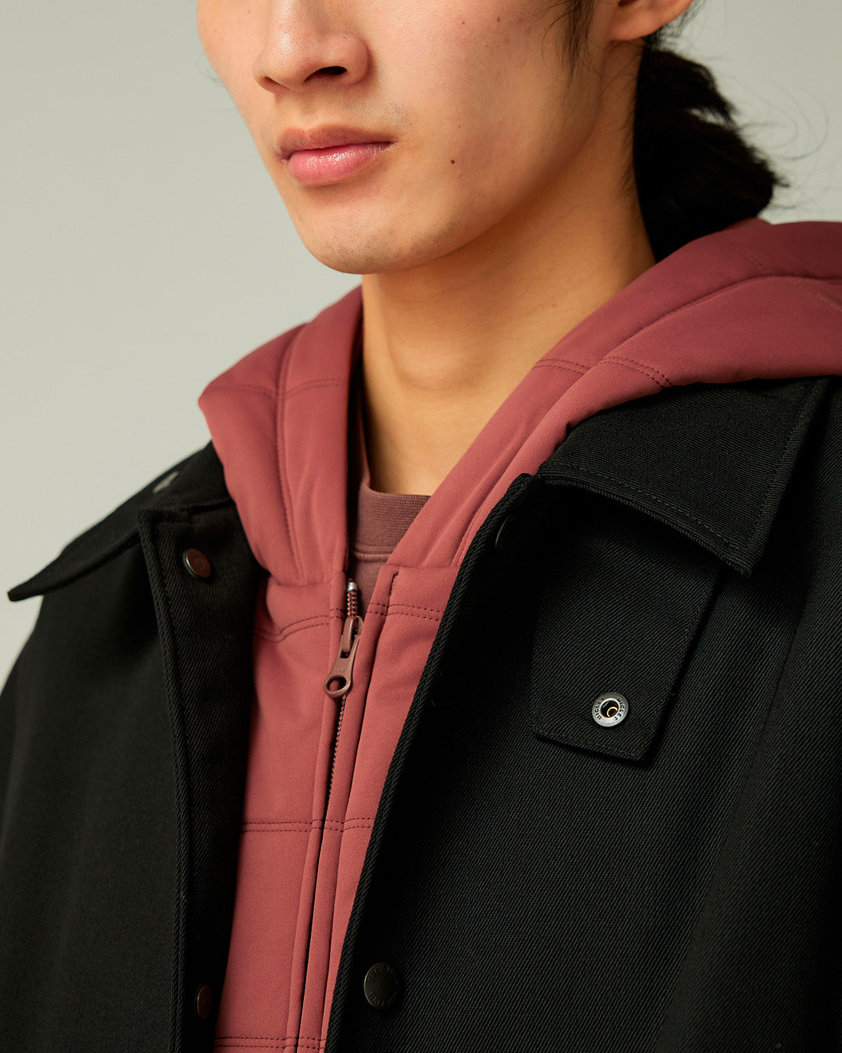 Hybrid Wool Coach Jacket