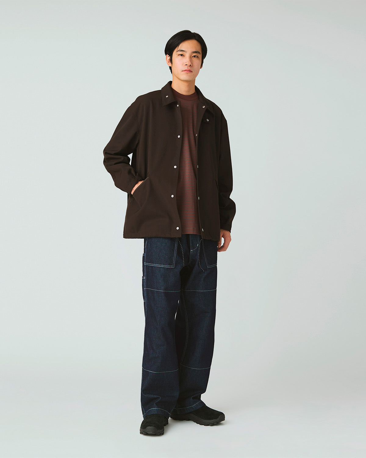 Hybrid Wool Coach Jacket