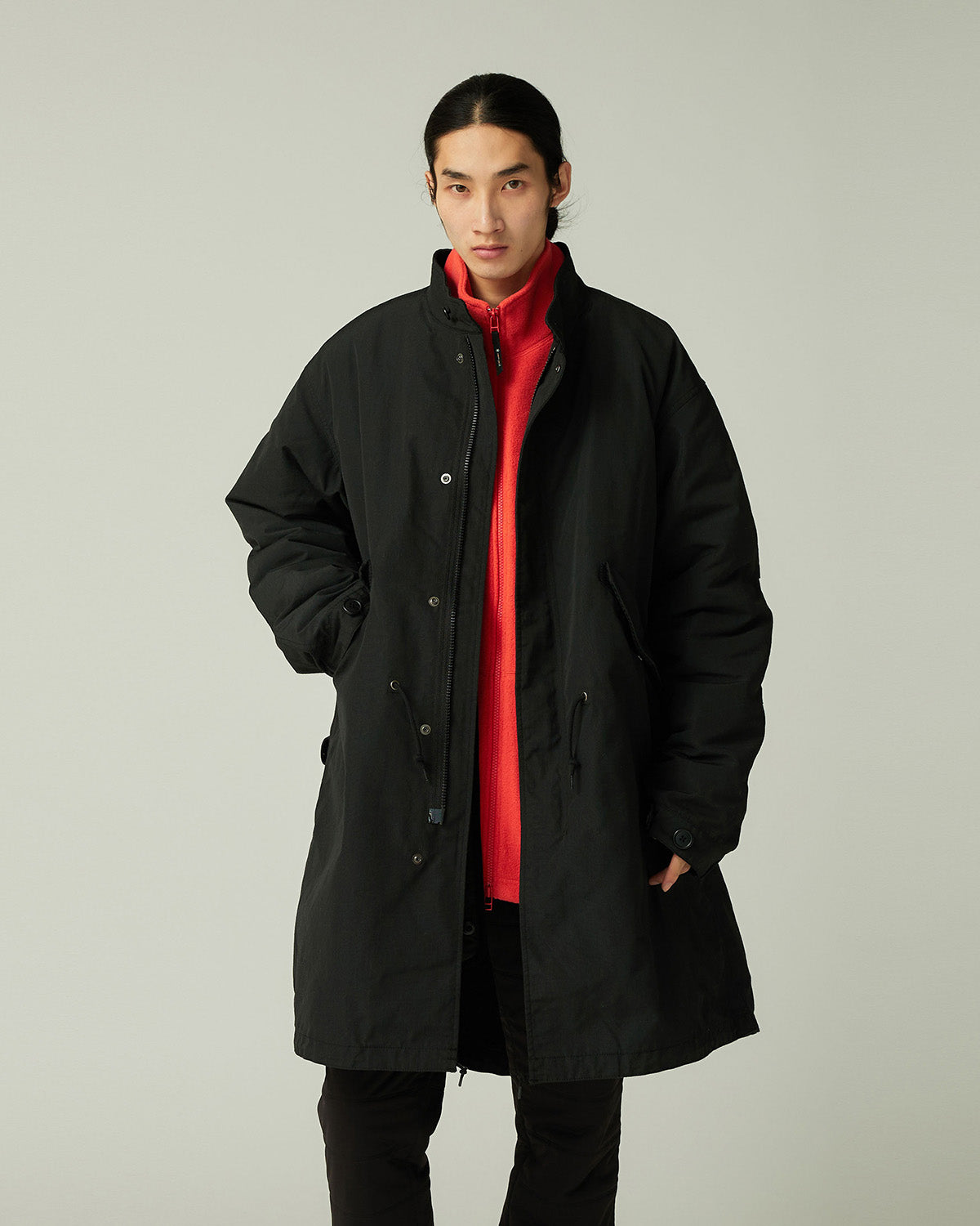 Takibi Ripstop Adjustable Fishtail Coat