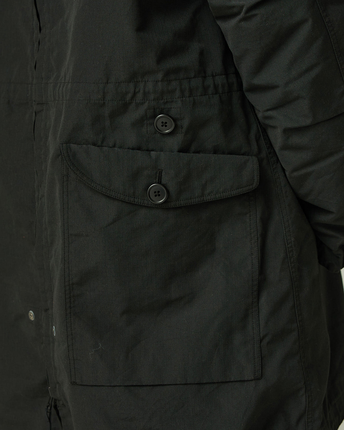 Takibi Ripstop Adjustable Fishtail Coat