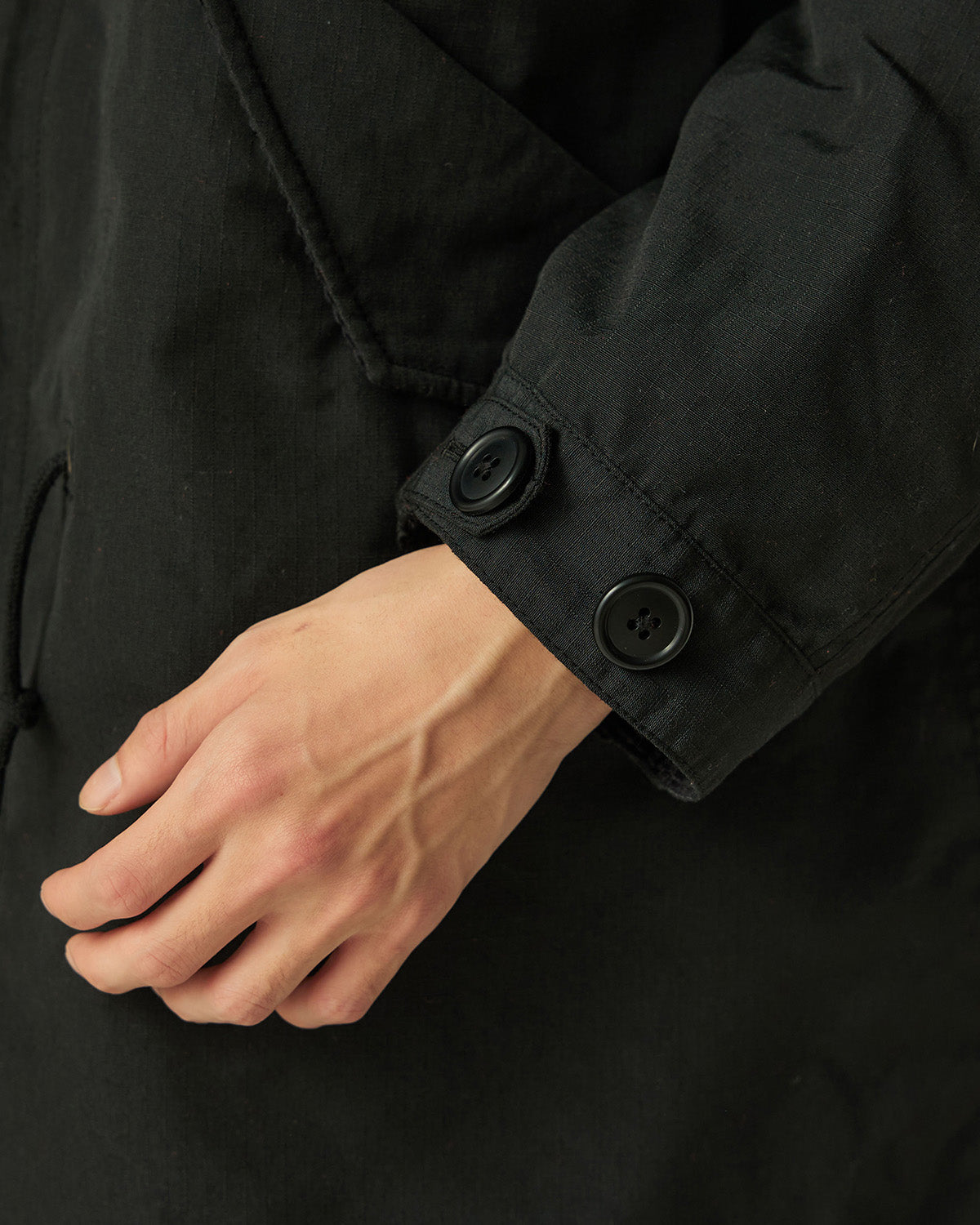 Takibi Ripstop Adjustable Fishtail Coat