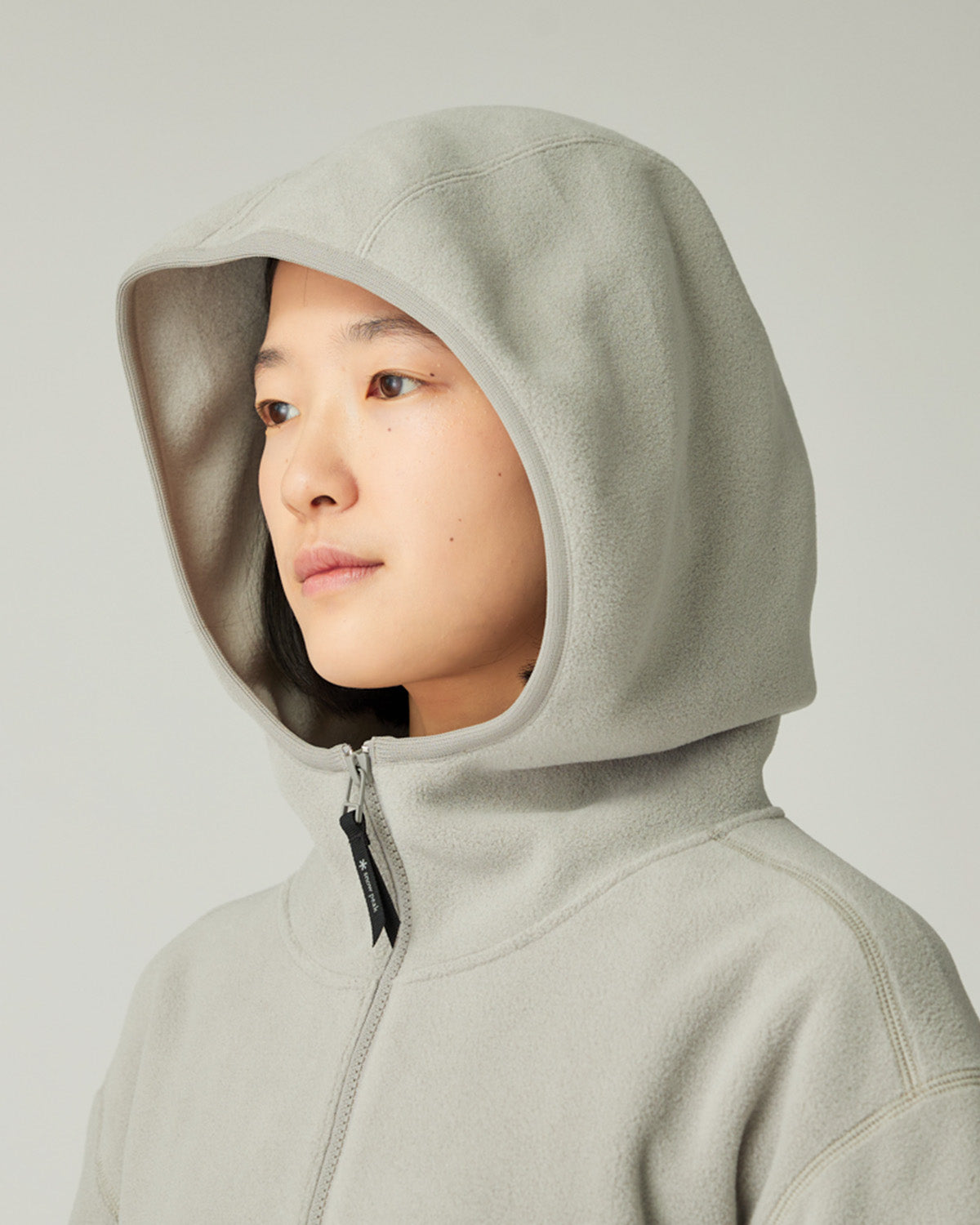 rough&swell フリース　ピークフーディー　PEAK HOODIE Peak Pro Pull-Over Hoodie - Compact Layers, Durable Black