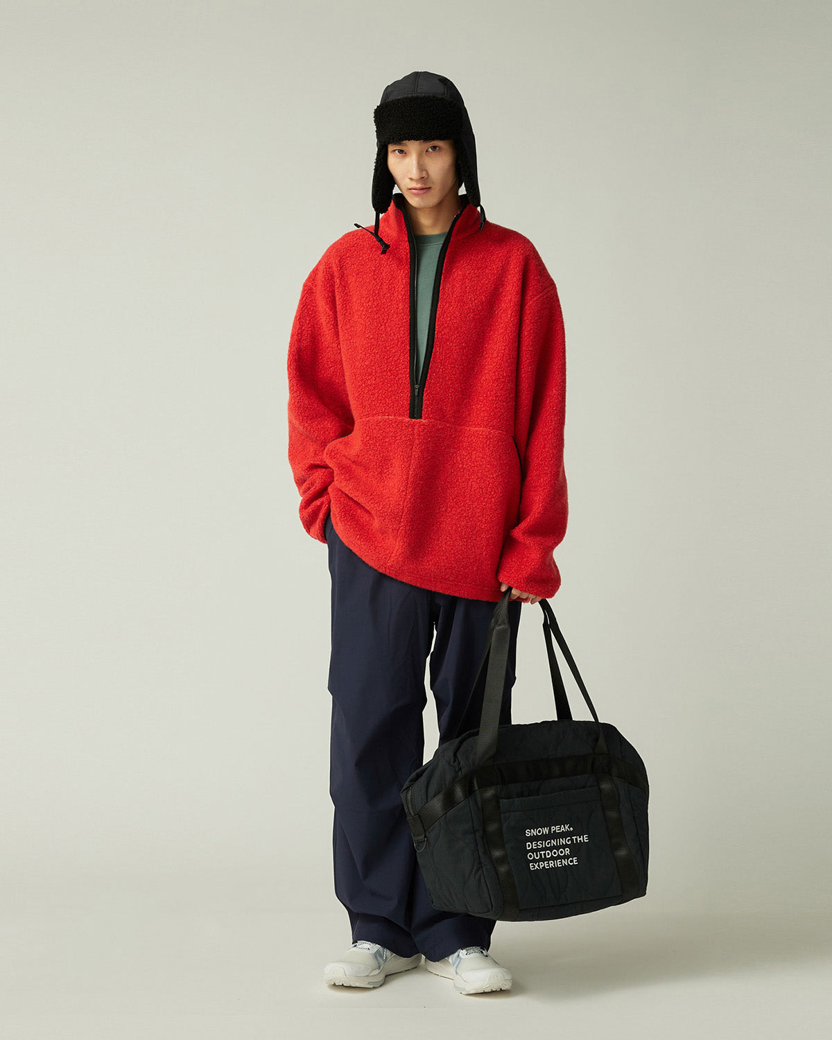 Recycled Wool Boa Pullover | Snow Peak