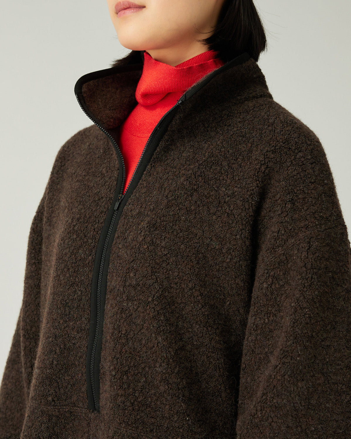 Recycled Wool Boa Pullover | Snow Peak