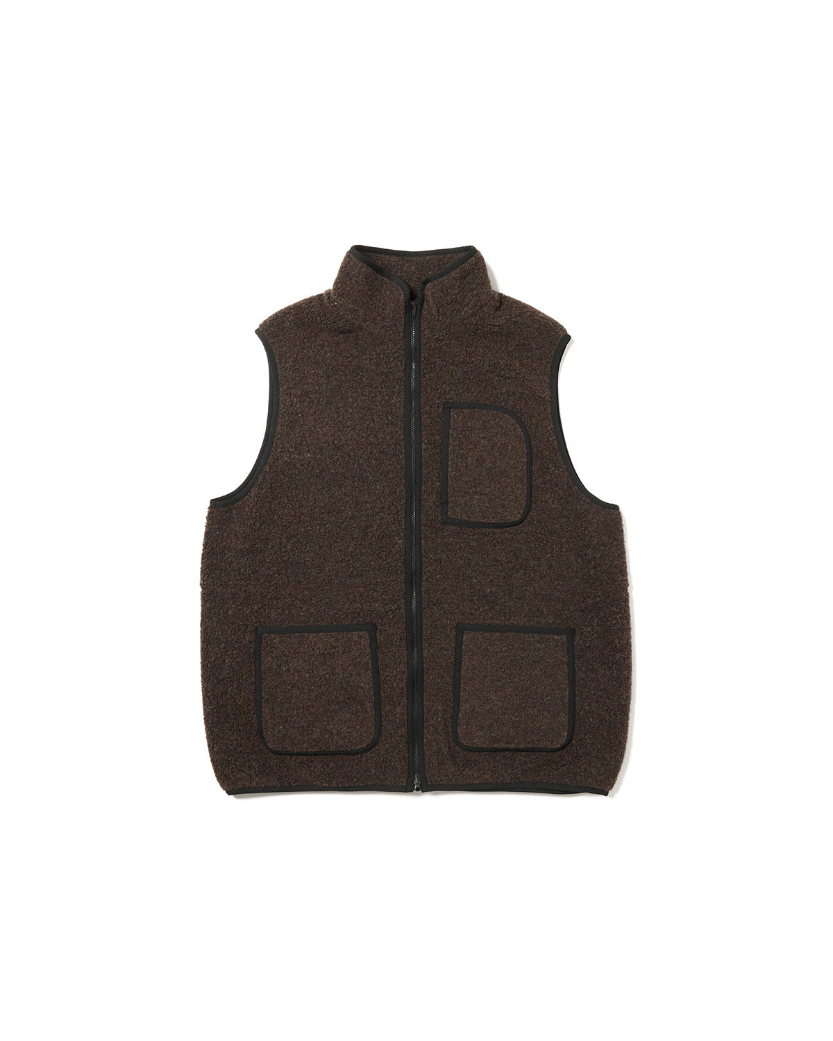 Recycled Wool Boa Vest | Snow Peak