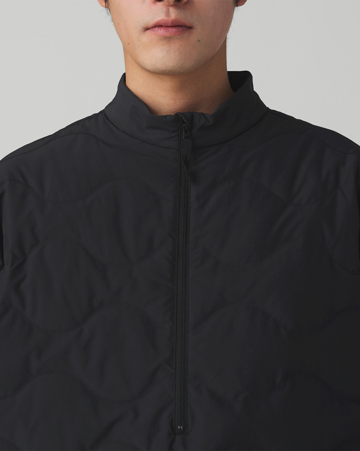 Seamless Quilted Down Pullover