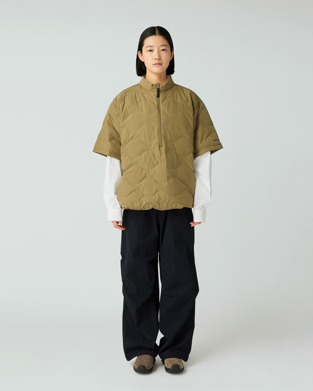 Seamless Quilted Down Pullover