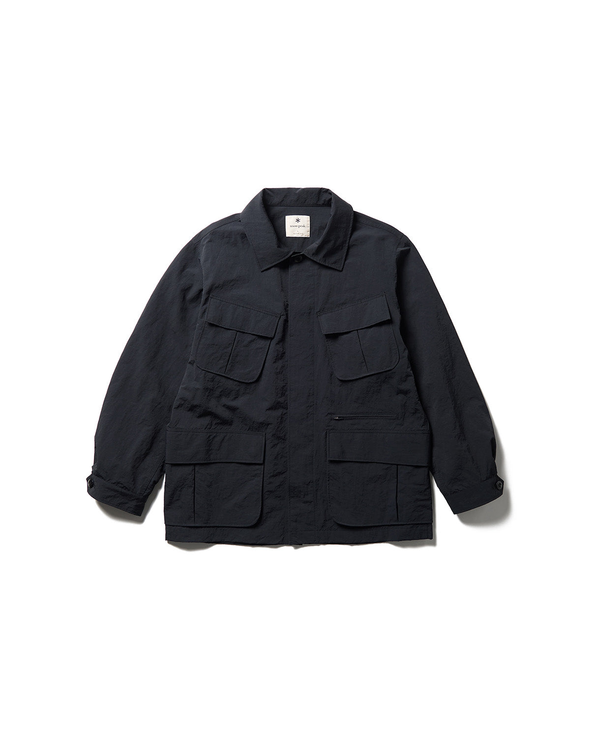 ジャケット・アウター A MACHINE Nylon Black Jacket 23SS Nylon Washer Jacket | Snow Peak