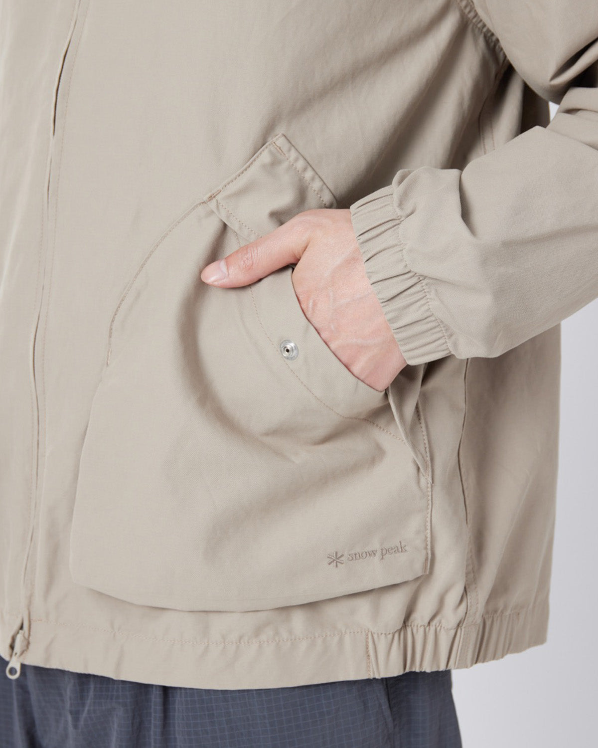 Light Dobby Cloth Harrington Jacket | Snow Peak