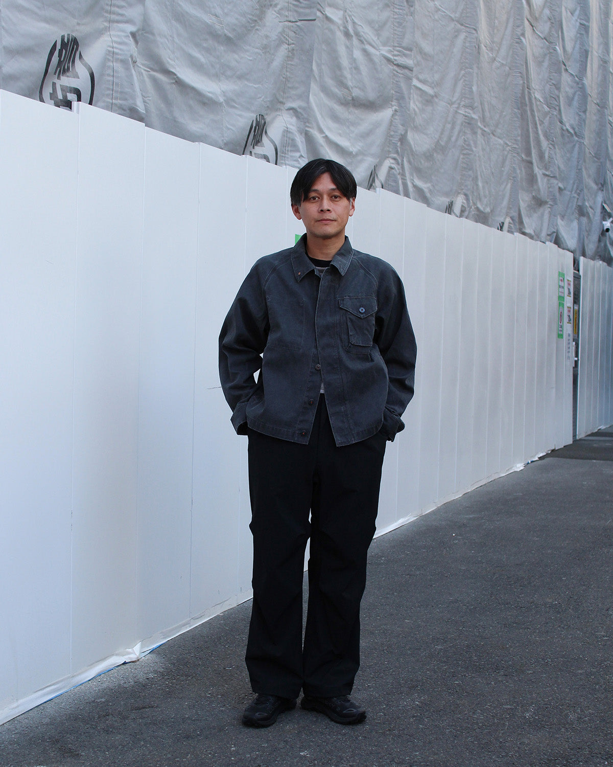 Sulfur Dyed Fade Coverall | Snow Peak