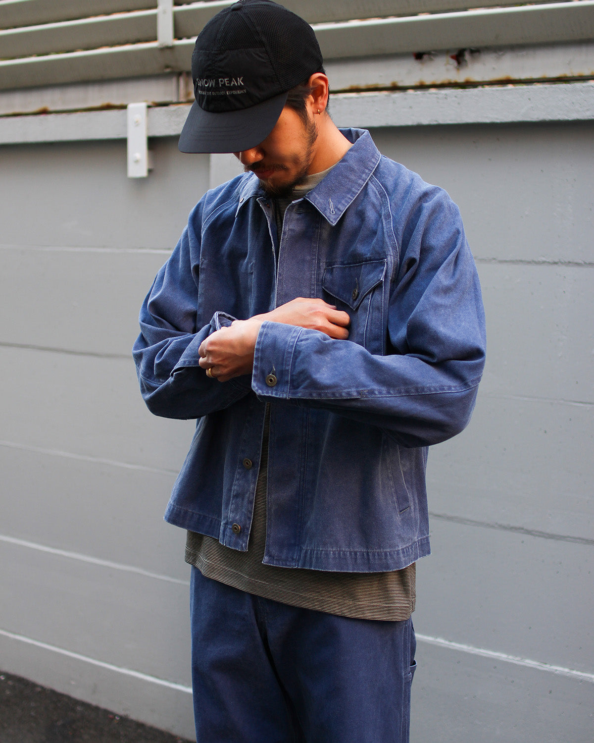Sulfur Dyed Fade Coverall | Snow Peak