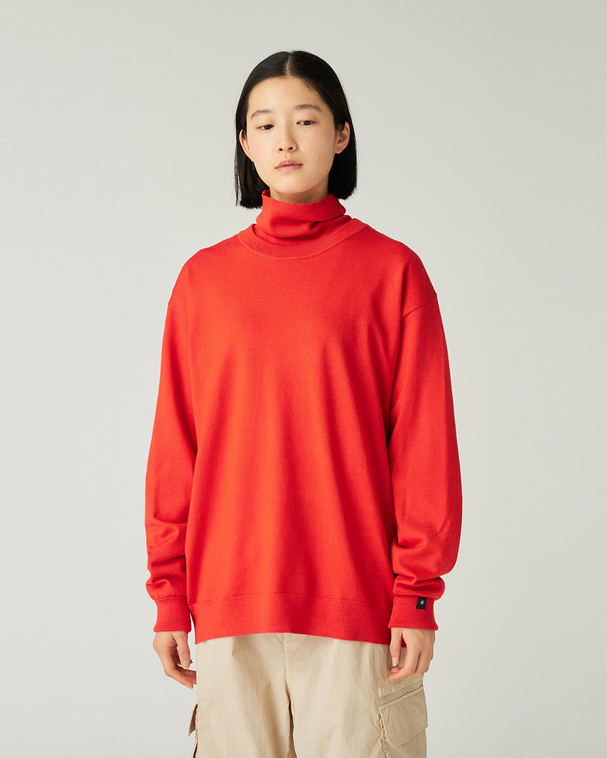 Washable Wool Crewneck Knit | Snow Peak