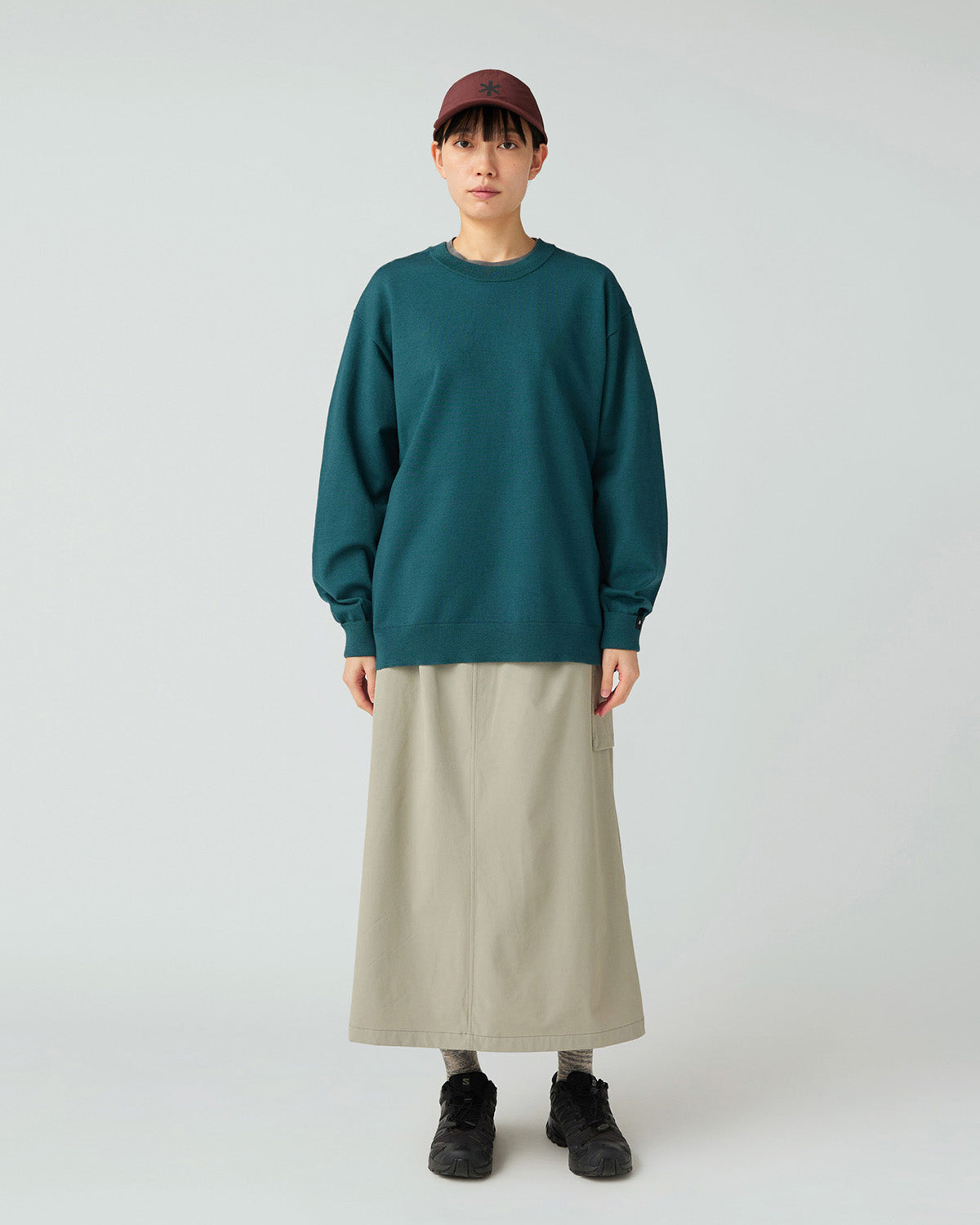 Washable Wool Crewneck Knit