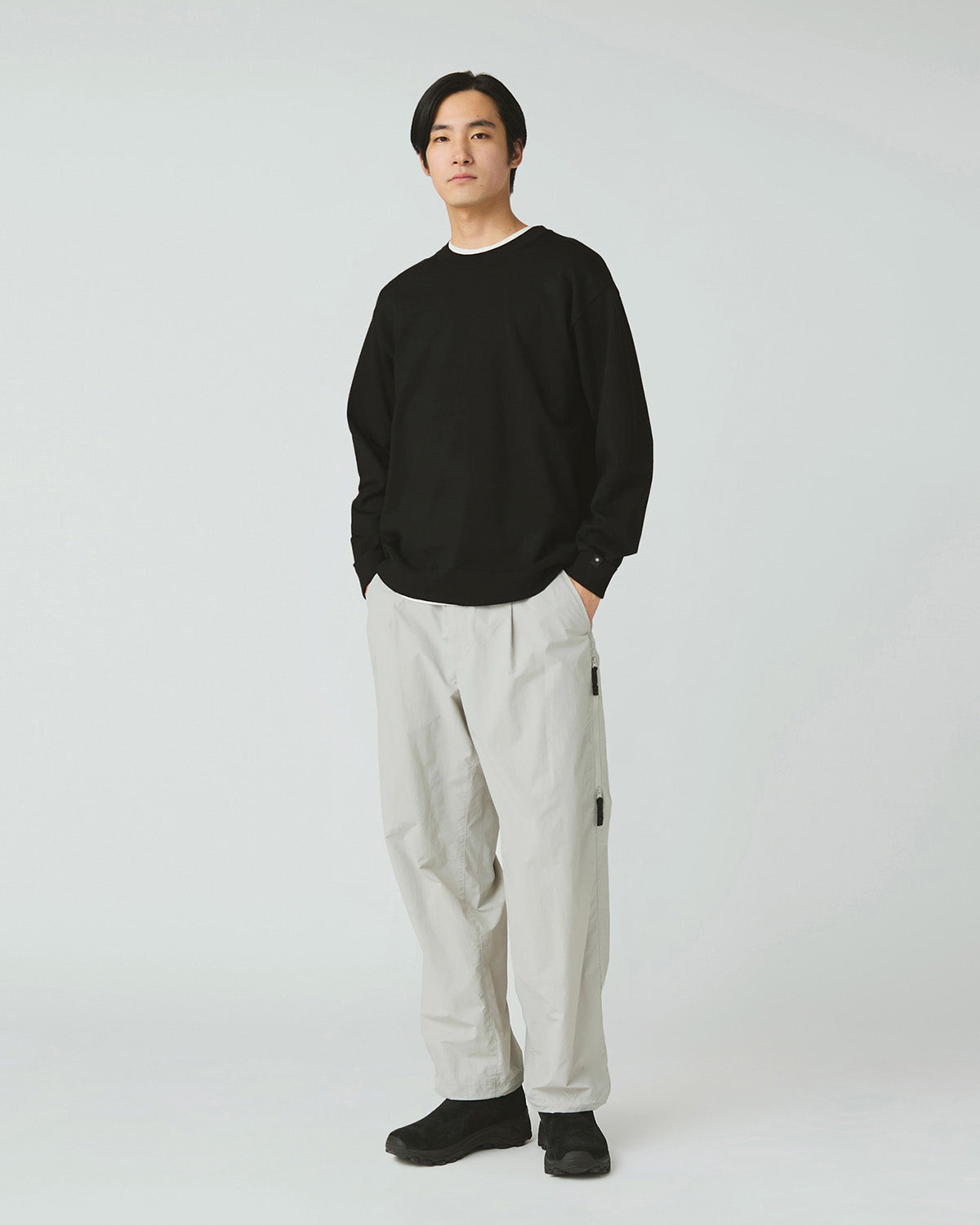 Washable Wool Crewneck Knit