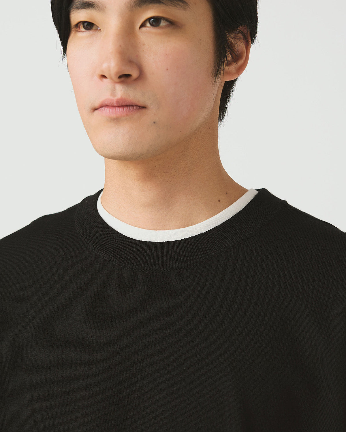 Washable Wool Crewneck Knit