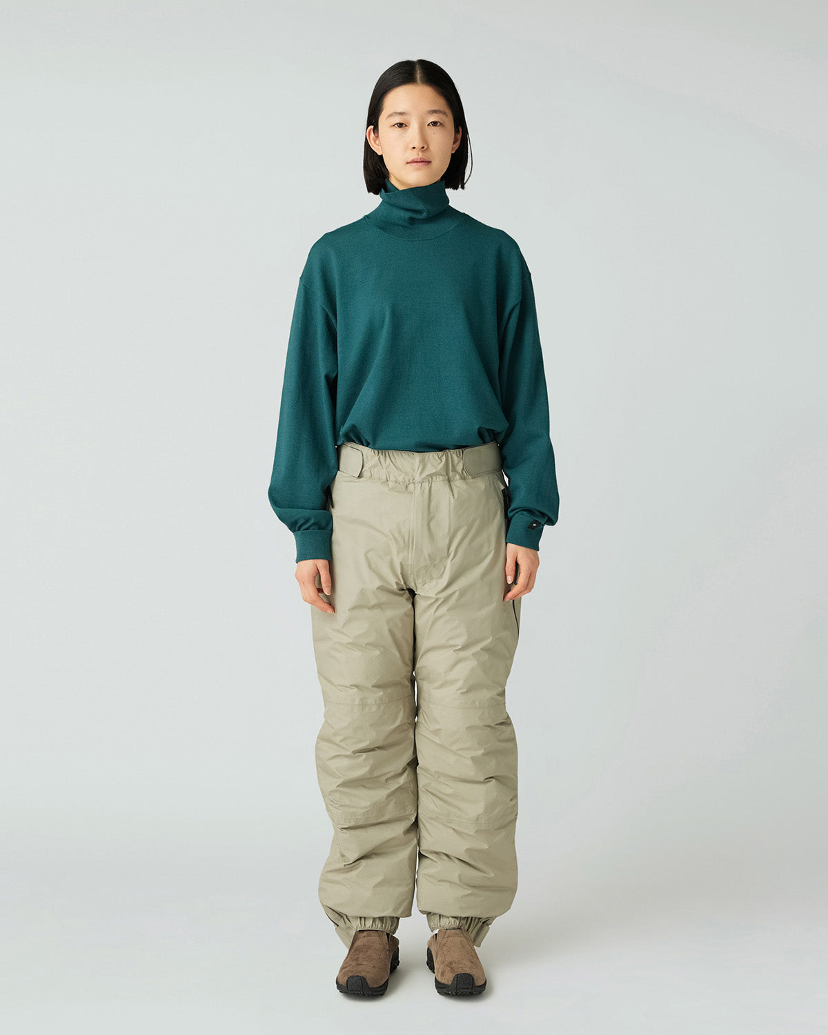 Washable Wool Turtleneck Knit | Snow Peak