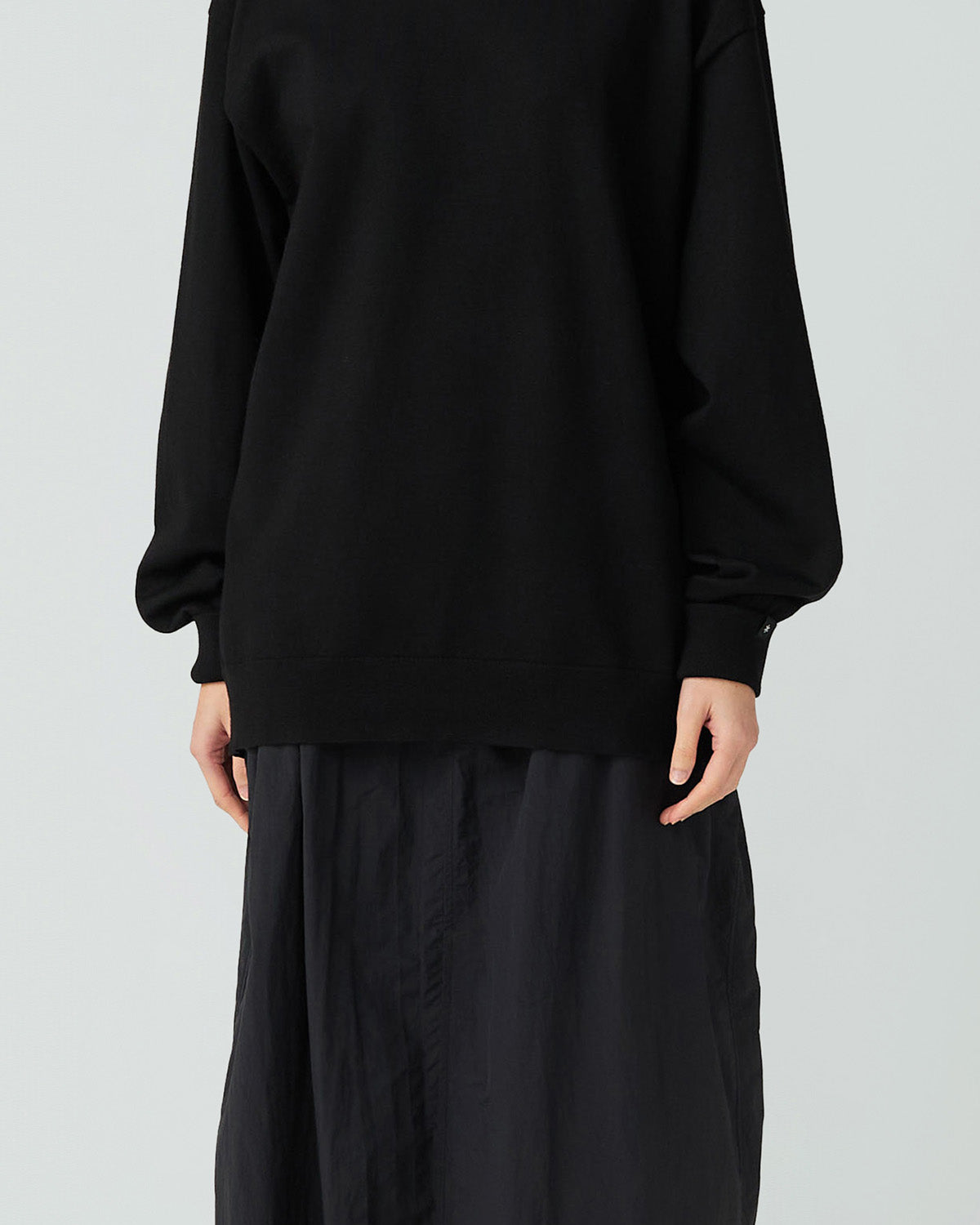 Washable Wool Turtleneck Knit