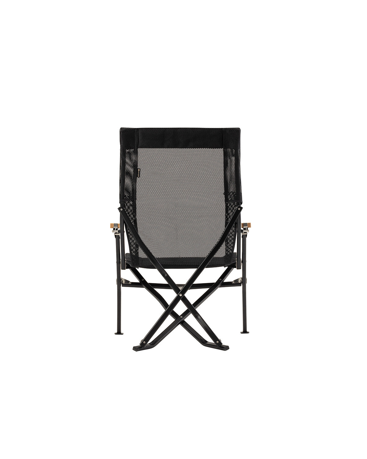 Mesh Low Beach Chair in Black