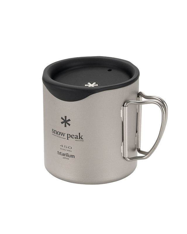 Snow Peak Ti-Double 450 Mug Set