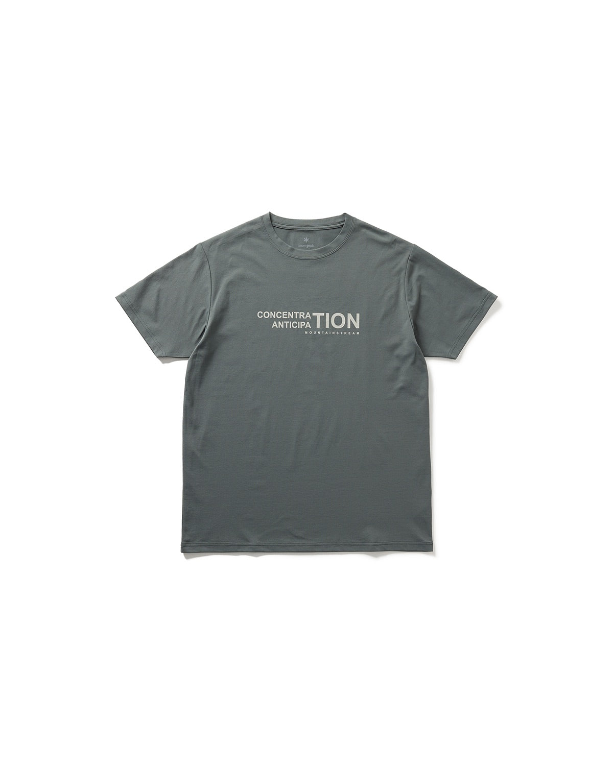  peak TENUGUI T-SHIRTS 山脈プリント Mountain of Moods Mt Tanigawa T-Shirt | Snow Peak