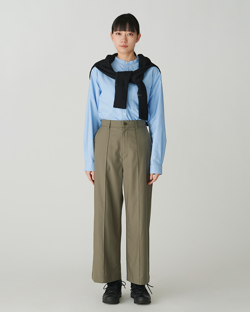 TTTMSW 24AW Wool polyester wide pants TTTMSW 24AW Wool polyester wide pants