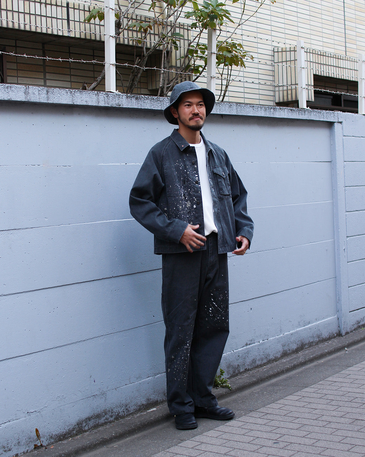 Sulfur Dyed Fade Painted Pants | Snow Peak