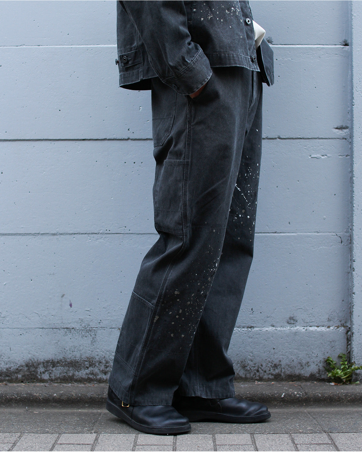 Sulfur Dyed Fade Painted Pants | Snow Peak