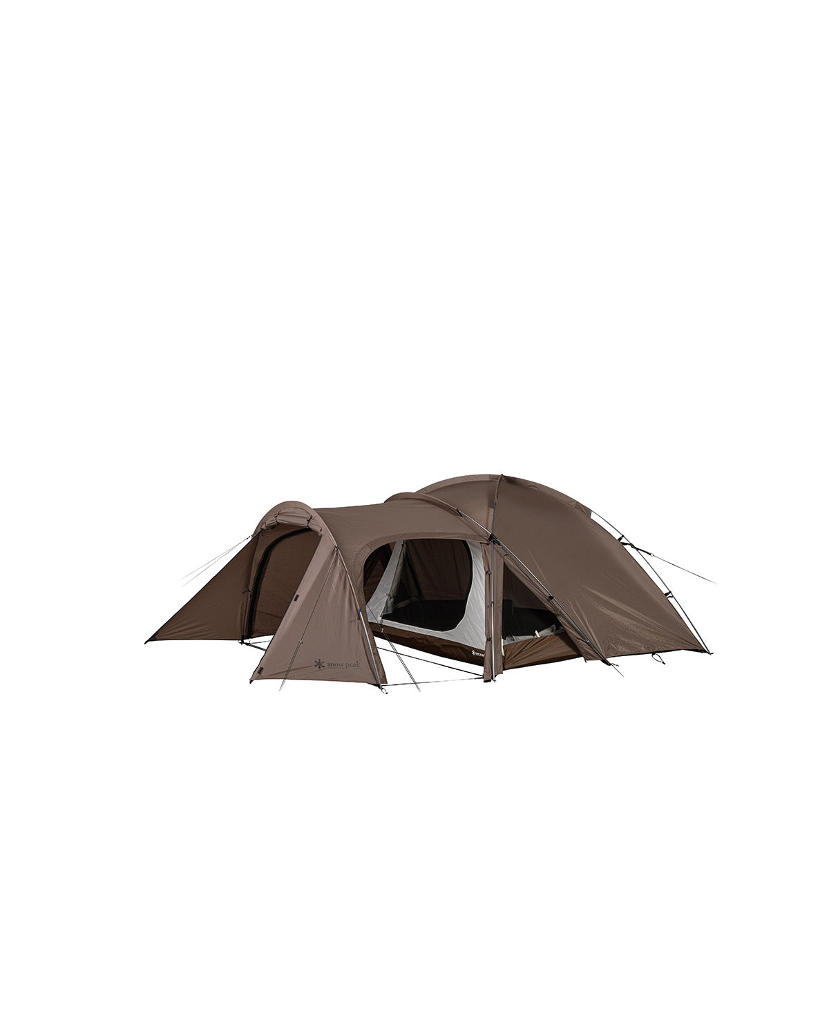 best 2 person camping tent Snow Peak Amenity Dome In 2 Brown