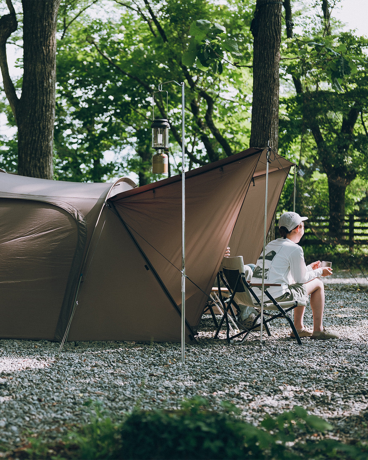 Snow Peak Amenity Dome In 3 Brown