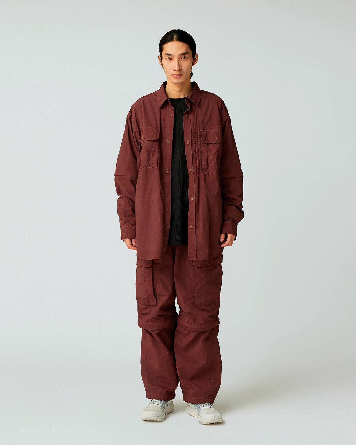 Garment Dyed Convertible Shirt