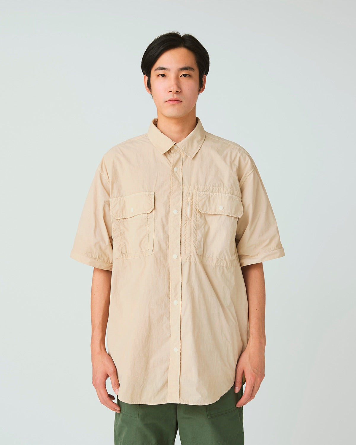 Garment Dyed Convertible Shirt