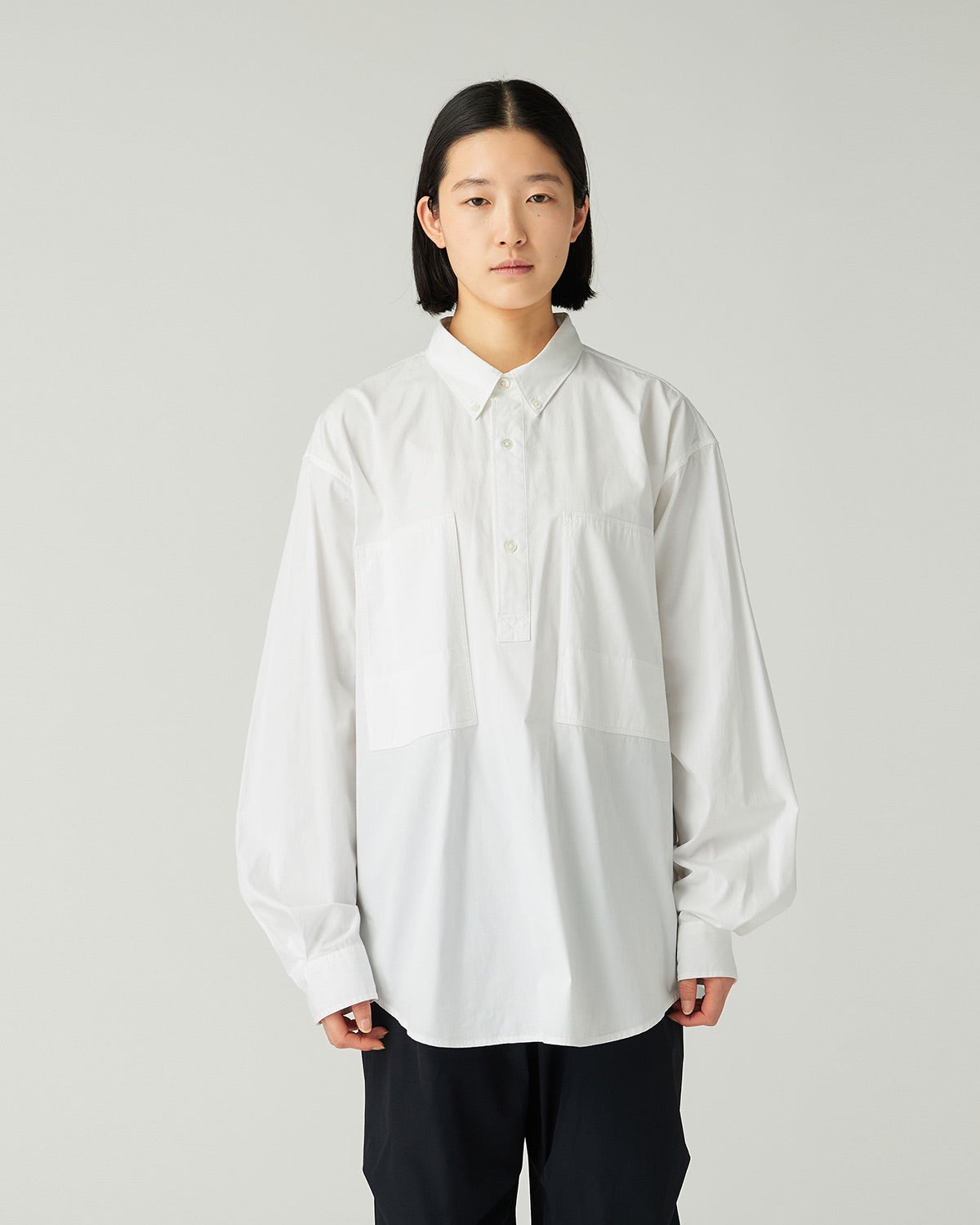 Organic Cotton Pullover Shirt