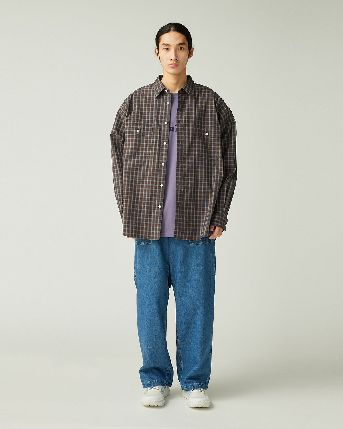 Organic Cotton Ombre Check Shirt