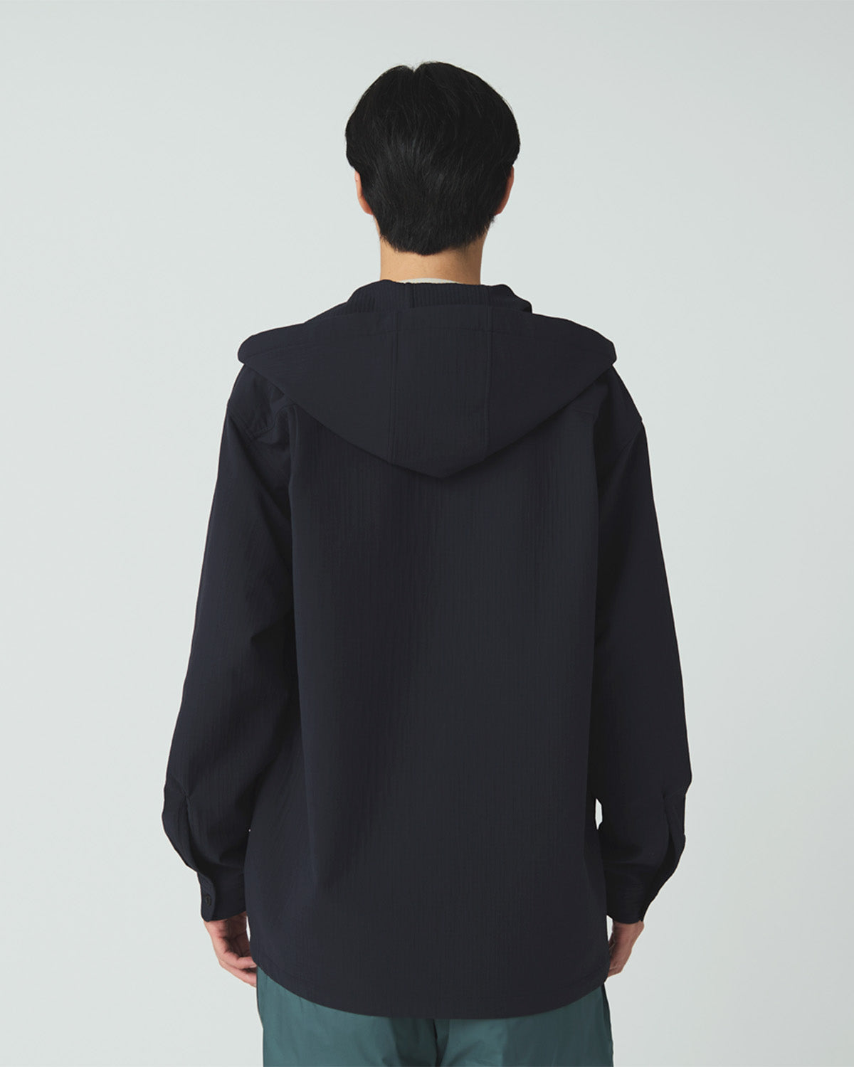 Easy Cloth Hooded Shirt