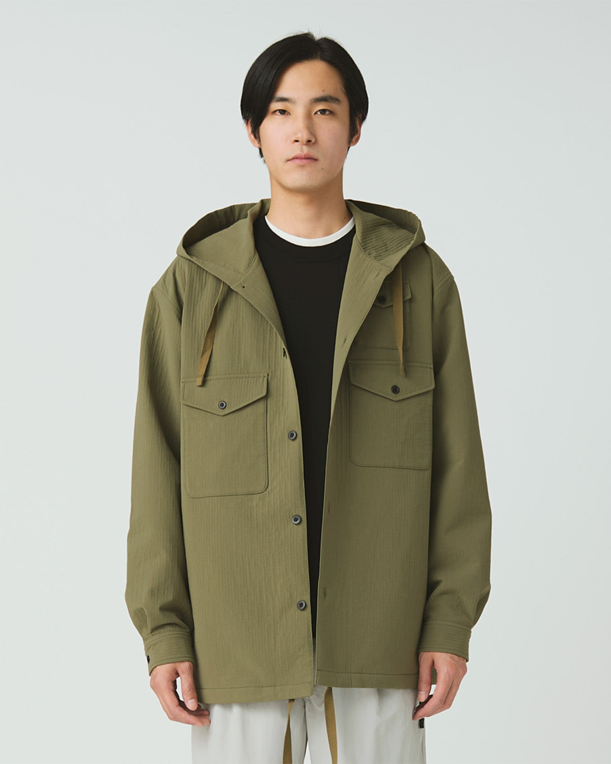 Easy Cloth Hooded Shirt | Snow Peak