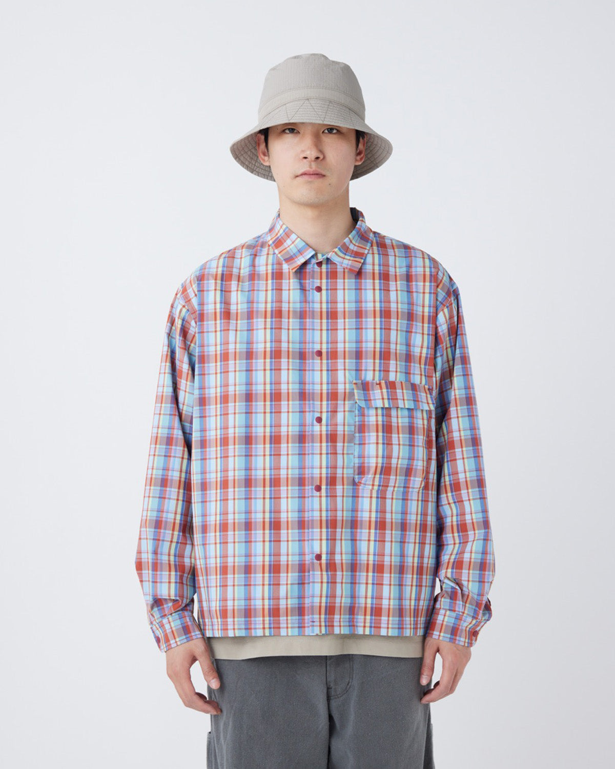 Fade Check Breezy Shirt