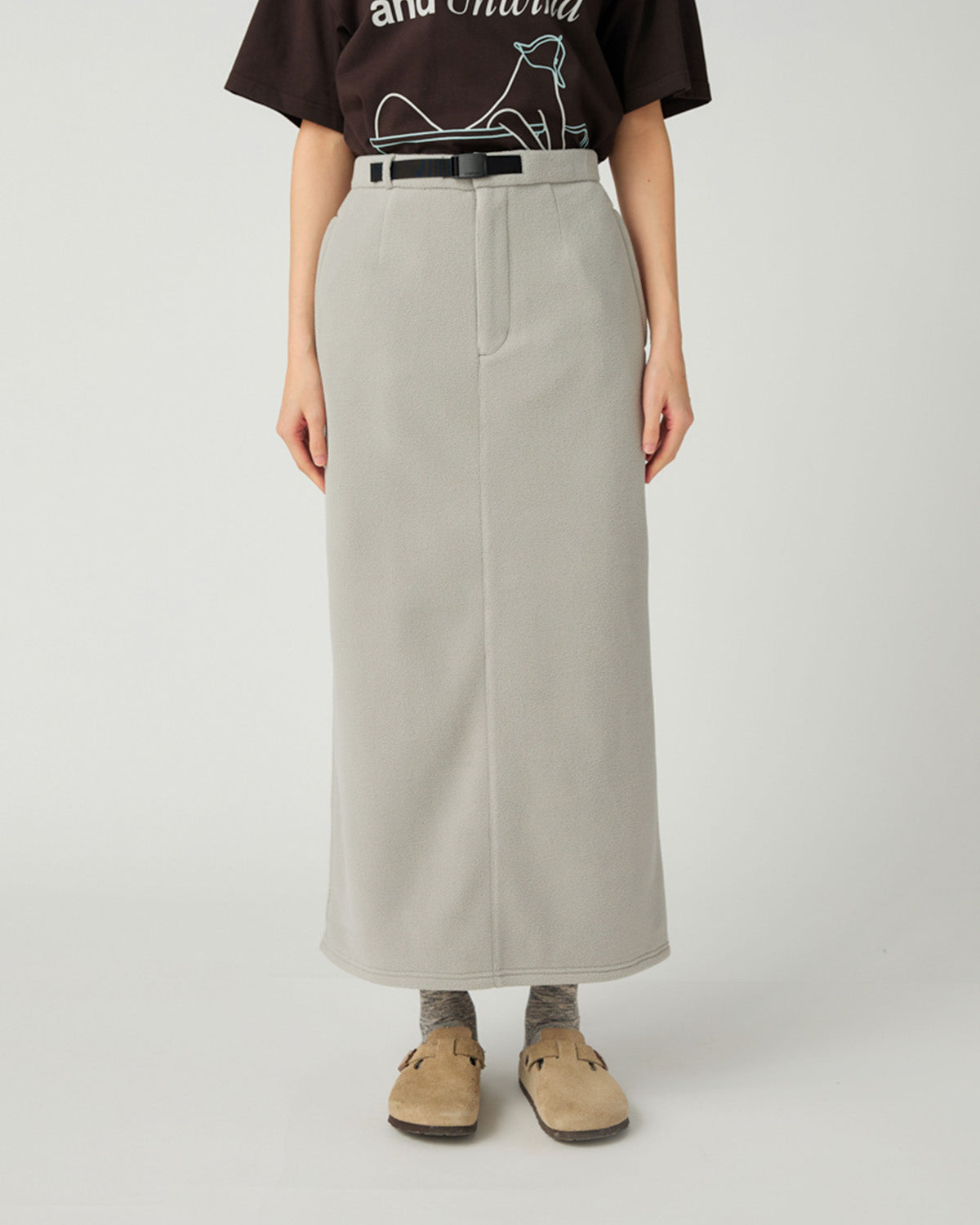 Water-Repellent Fleece Skirt