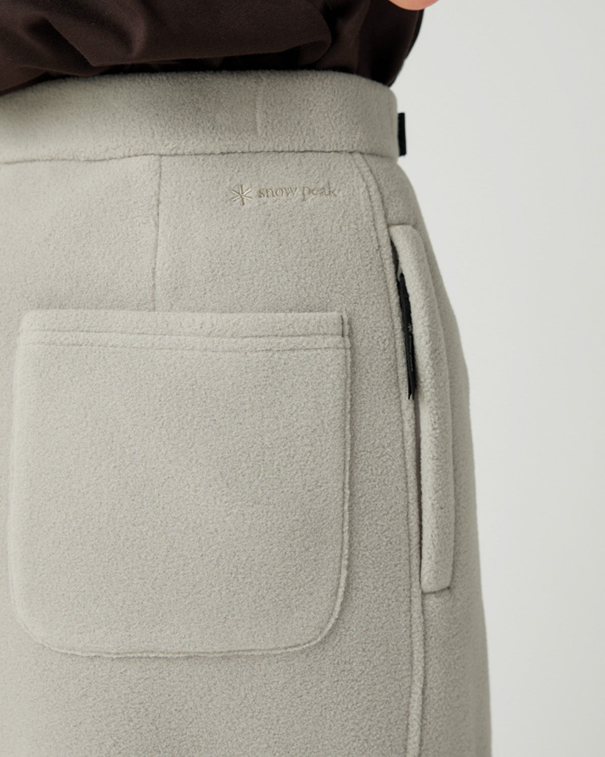 BRIEFING 新品　WINDBLOCK MOLE YARN SKIRT Water-Repellent Fleece Skirt | Snow Peak