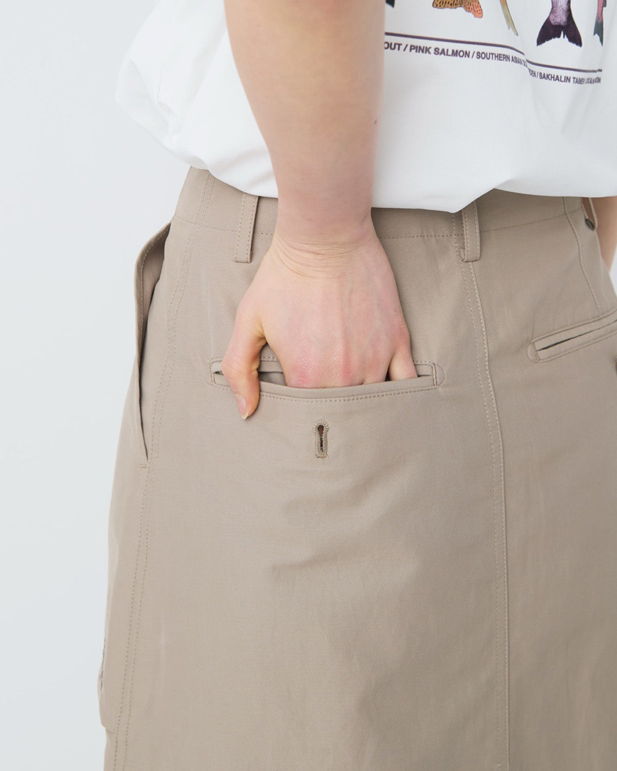 Light Dobby Cloth Skirt