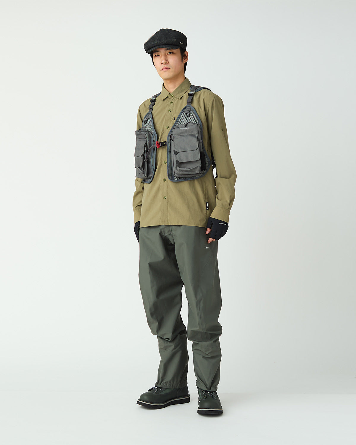 SP FF Joint System Vertical Strap Mesh Vest | Snow Peak