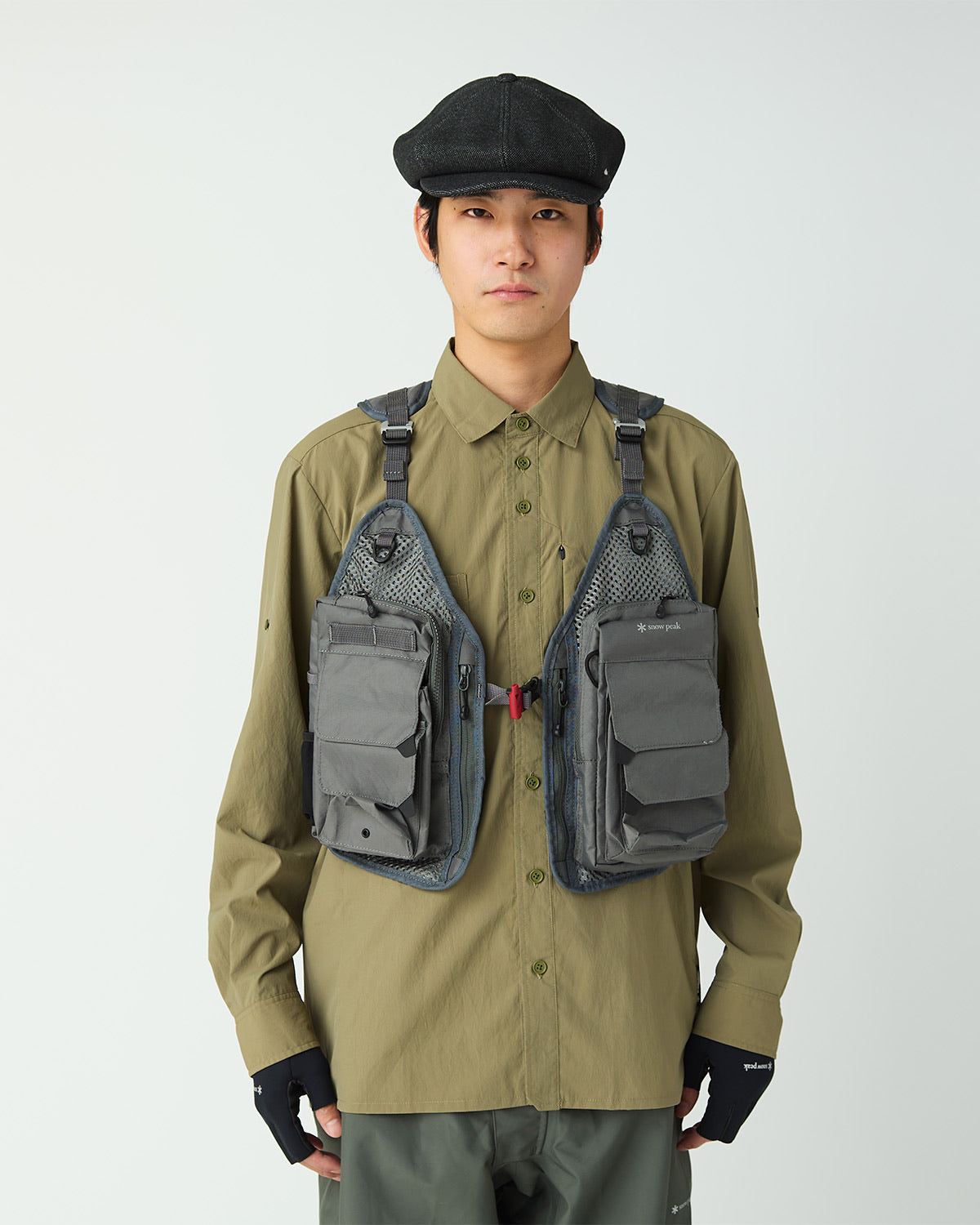 SP FF Joint System Vertical Strap Mesh Vest | Snow Peak