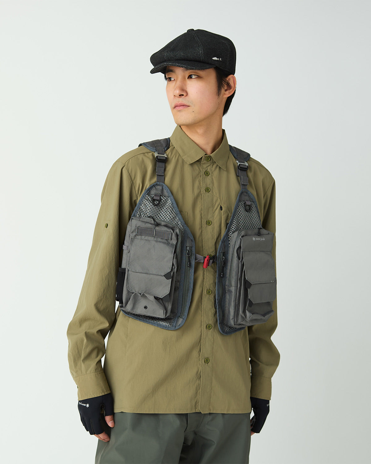 SP FF Joint System Vertical Strap Mesh Vest | Snow Peak