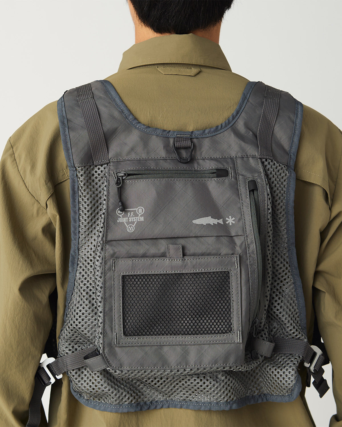 SP FF Joint System Vertical Strap Mesh Vest | Snow Peak